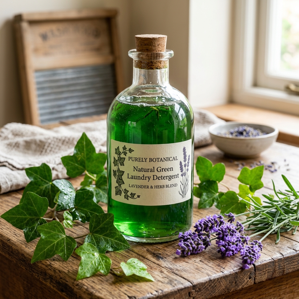 Detergente Líquido de Hiedra y Lavanda