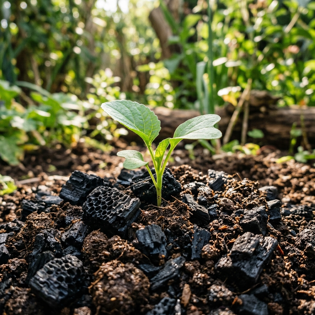 Filtro de Biochar para Purificación de Suelos